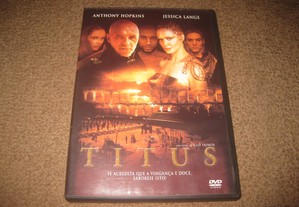 DVD "Titus" com Anthony Hopkins/Raro!