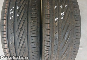 2 pneus 215 45 r17 uniroyal