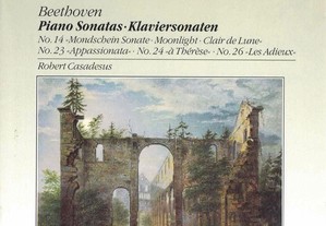 Beethoven / Robert Casadesus "Moonlight" Sonata", "Les Adieux", "Appassionata" [CD]