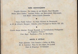 O Tempo e o Modo. Revista de Pensamento e Acção. 54/55, 1967.