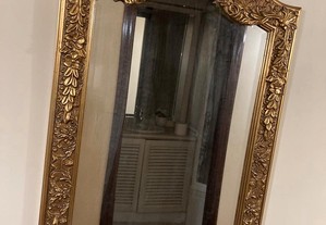 Aparador e Espelho Vintage (60+anos) - Bom Estado Geral