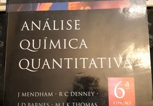 Livro - Analise Química Quantitativa -6a Edição