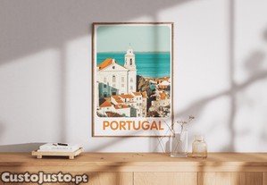 Quadro poster decorativo para interior | Decorao para casa e escritrio