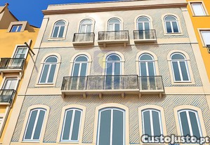 Apartamento t2 com varanda e duas frentes no empreendimento anjos 49