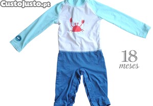 Fato de Banho Azul Nabaiji 18 meses