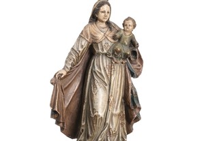 Escultura Nossa Senhora Séc XVIII
