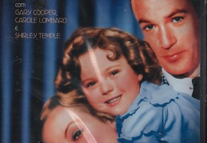 Dvd Agora E Para Sempre - drama - Gary Cooper/ Carole Lombard/ Shirley Temple - selado