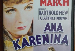DVD "Ana Karenina", com Greta Garbo. Raro.