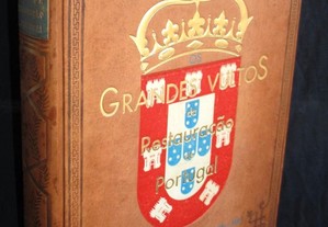 Livro Os Grandes Vultos da Restauração de Portugal Rocha Martins