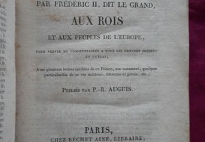Les Conseils du Trone donnés par Frédéric II, 1825