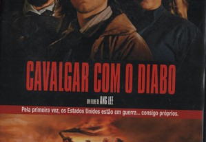 Dvd Cavalgar Com o Diabo - guerra - selado - extras