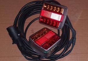 Kit farolins stop reboque LED universal 1