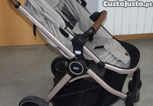 Conjunto Chicco  Trio Best Friend+ Light i-Size   Hazelwood  - carrinho, alcofa e cadeira auto