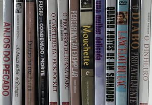 DVDs de filmes de Robert Bresson