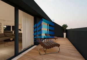 Apartamento t3 duplex com terraços em condomínio de luxo