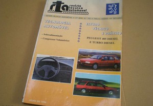 Livro RTA manual Peugeot 405 diesel automóvel