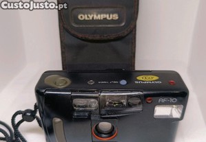 Cmara Fotogrfica Olympus AF-10 35mm Compact Timer Vtg Retro Japan 1980s de Filme