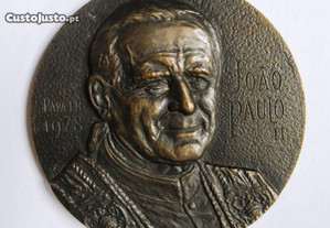 Medalha João Paulo II Papa Peregrino Fátima 82