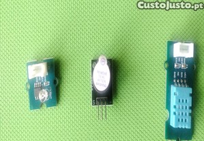 Sensores Temp, Buzzer e Luz