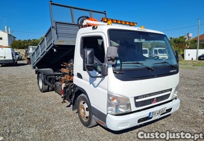 Mitsubishi Canter Fuso 7C15 Tribasculante c/ Grua 3900cc/150kw