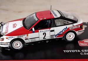Miniatura 1:43 Toyota CELICA GT4 C.Sainz / L.Moya Rally Monte Carlos (1991)