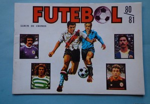 Caderneta de futebol vazia -Futebol 80/81 Disvenda