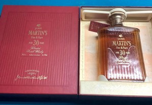 Whiskey James Martin 30 anos selado