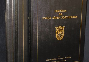 Livros História da Força Aérea Portuguesa 3 volumes Completo