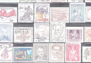 Selos - Checoslováquia Colecionaveis