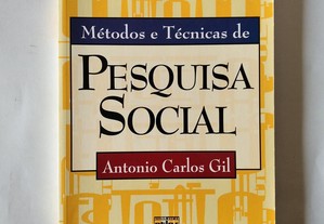 Métodos e técnicas de pesquisa social - Antonio Carlos Gil