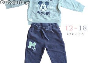Conjunto Camisola + Calas Azul Zippy 12-18 meses