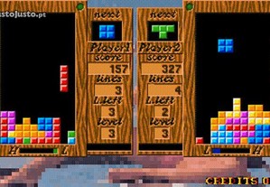 Jogo tipo tetris-HOT BLOCKS ano 1993