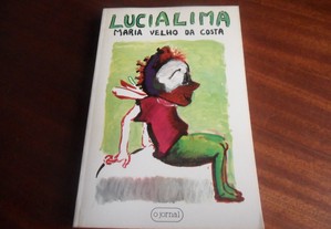 "Lúcialima" de Maria Velho da Costa - 2ª Edição de 1983 - AUTOGRAFADO