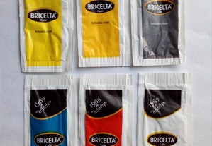 Colecção pacotes de açúcar Bricelta.
