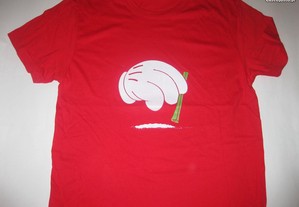 T-shirt com piada/Novo/Embalado/Vermelha/Modelo 7