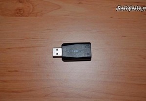 Placa de Som USB - Portes Incluídos