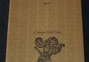Livro Ensaios Tomo VI António Sérgio