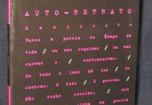 Livro Auto-Retrato / The Serial Killer João Melo Frente e Verso