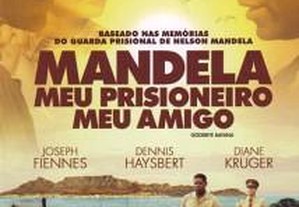 DVD Mandela Meu Prisioneiro, Meu Amigo ENTREGA JÁ Filme Joseph Fiennes Dennis Haysbert Diane Kruger