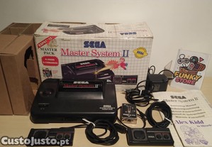 Sega Master System II Alex Kidd na caixa