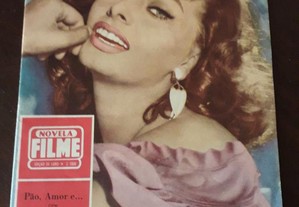 Revista Novela Filme Capa Sophia Loren