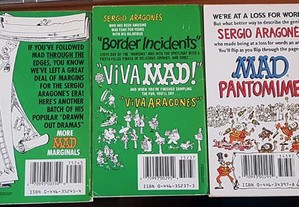 Incrivel coleção de livros de Sergio Aragones