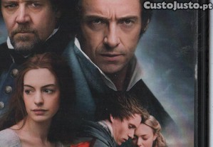 Dvd Os Miseráveis - drama histórico/ musical - Russell Crowe