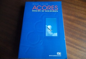 "AÇORES - Ensaios de Sociologia" de Manuel Fidalgo - 1ª Edição de 1995
