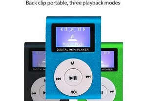 Leitor MP3 com display