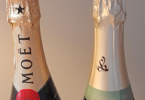 Champagne Legras et Haas Intuition Brut + Moët & Chandon Brut Imperial