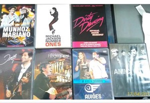 DVDs Musicais Vendidos EM SEPARADO Preços Variados