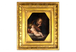 Pintura José Jesus Arte Sacra século XVII