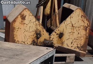 Balde de maxilas para grua
