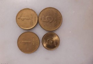 10 moedas de Argentina anos 1930/50/80/90